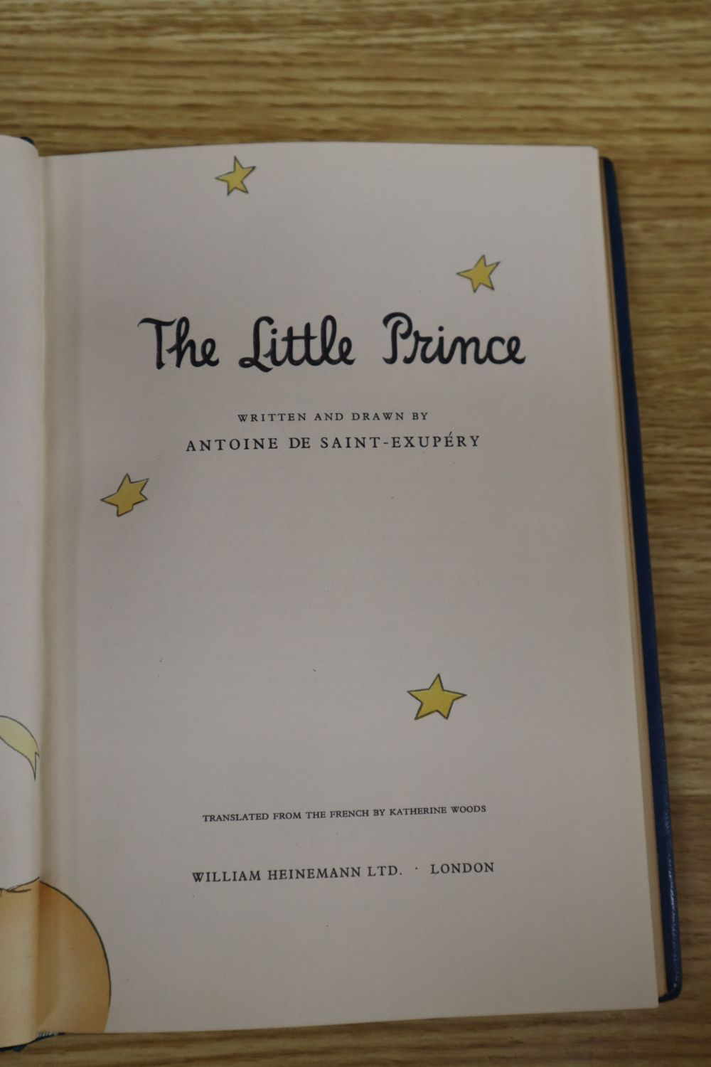 Antoine de Saint-Exupery, The Little Prince, William Heinemann Ltd, London, 1960,